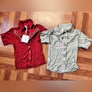 Kate Quinn soft western shirts size 3T